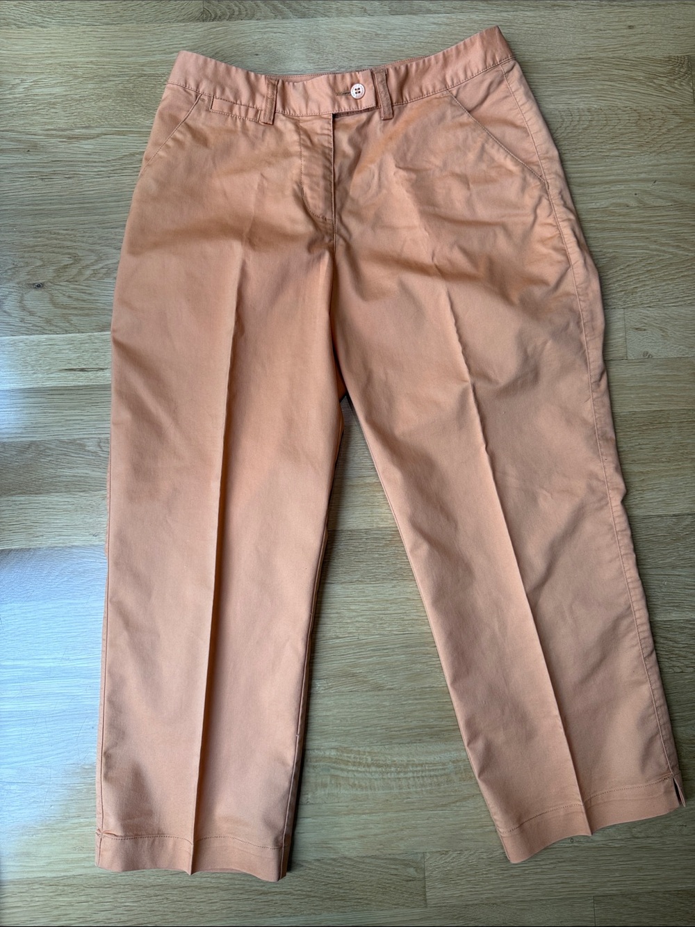 Adidas Woman’s Orange Cropped Pants